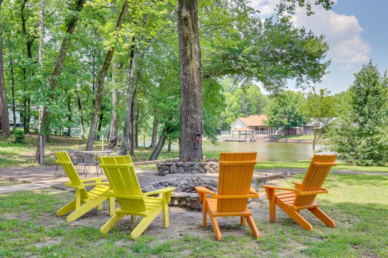 Lakefront Hot Springs Home With Furnished Deck! Exterior foto
